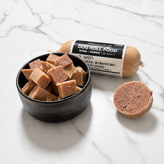 DOG ROLL FOOD<BEEF>　愛犬用ロールフード（冷蔵）
