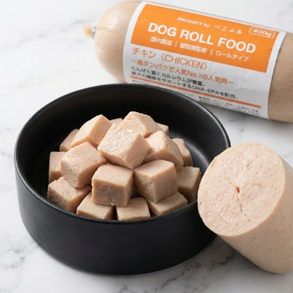 DOG ROLL FOOD<CHICKEN>　愛犬用ロールフード（冷蔵）