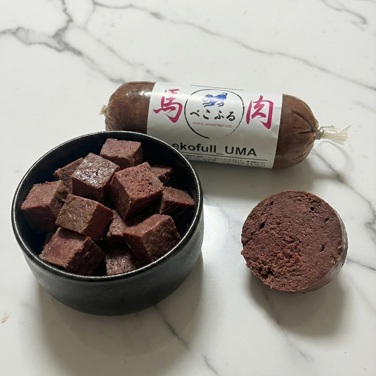 pekofull_UMA　愛犬用フレッシュロールフード（冷凍）